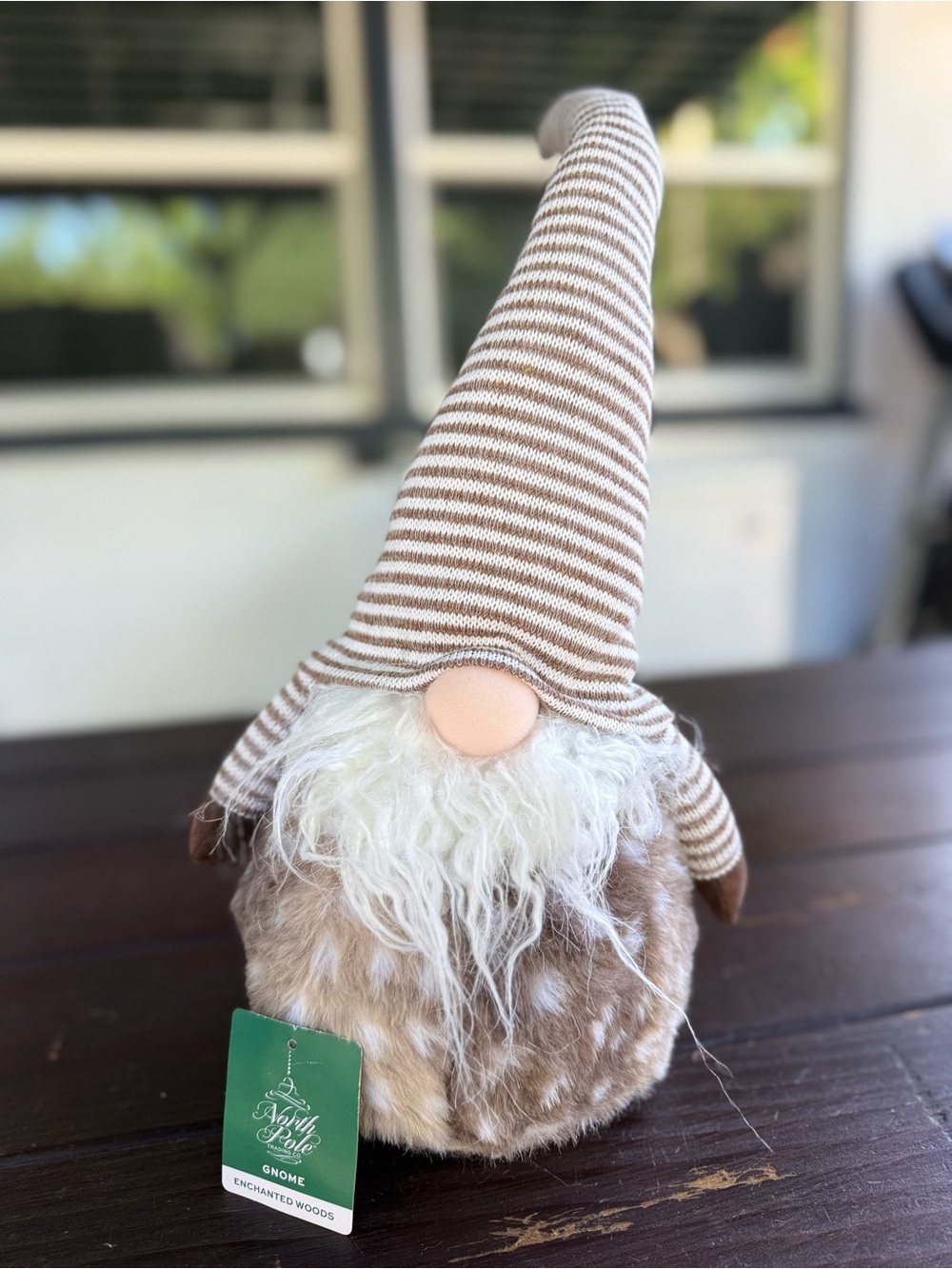 North Pole Trading Co. Enchanted Woods Stuffed Animal Gnome
